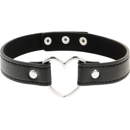 COQUETTE CHIC DESIRE COLLAR CUERO VEGANO ACCESORIO WOMAN CORAZON