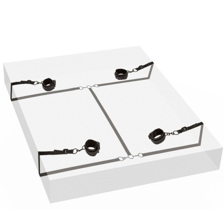 CALEXOTICS BOUNDLESS RED RESTRAINT SET RESTRICCION CAMA