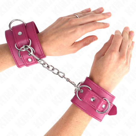 KINK MUNEQUERAS CON 3 ANILLAS EN D AJUSTABLE ROSA 175 25 CM X 6 CM