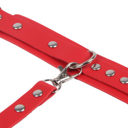SUBBLIME 953706 ESPOSAS CON CINTURON BONDAGE ROJO TALLA UNICA