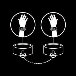 FETISH SUBMISSIVE ESPOSAS CUERO VEGANO CON FORRO DE NEOPRENO