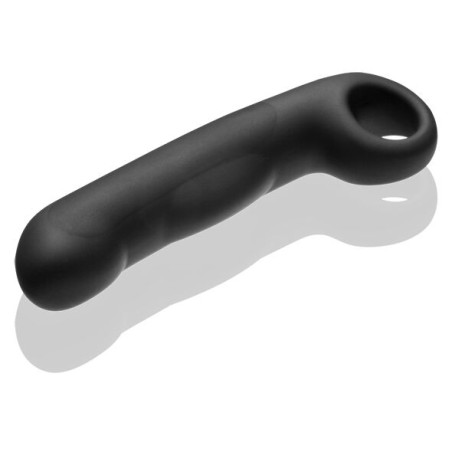 ELECTRASTIM OVID SILICONE NEGRO DILDO