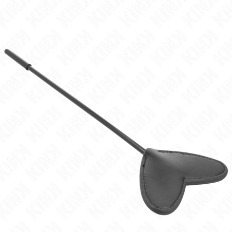 KINK PALA FORMA DE CORAZON NEGRO 33 X 10 CM