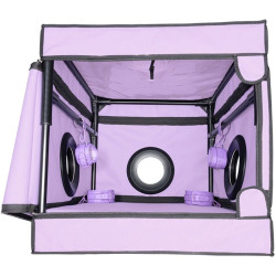 SECRET DOME KINK CLUB LA NICHE CABINA MORADO