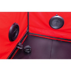 SECRET DOME KINK CLUB CABINA SCANDALE NEGRO ROJO