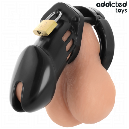 ADDICTED TOYS LOCKED OBSIDIAN HOLD JAULA PARA PENE TALLA M