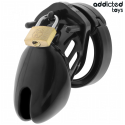 ADDICTED TOYS LOCKED OBSIDIAN HOLD JAULA PARA PENE TALLA S