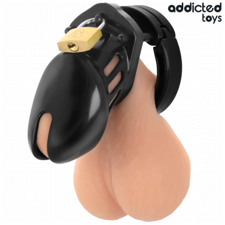 ADDICTED TOYS LOCKED OBSIDIAN HOLD JAULA PARA PENE TALLA S