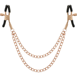 BEGME BLACK EDITION PINZAS PEZONES CON CADENA