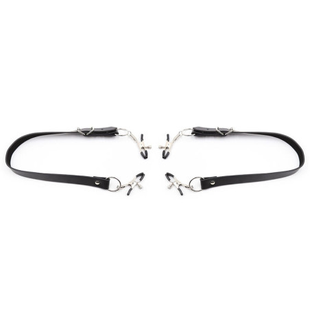 OHMAMA FETISH PINZAS CLITORIS CON CORREAS PIERNAS