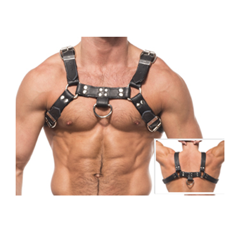 LEATHER BODY CHAIN HARNESS III