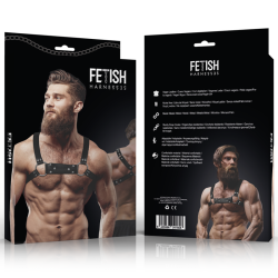 FETISH SUBMISSIVE ATTITUDE ARNES BULLDOG ECOPIEL PECHO HOMBRE TALLA M L