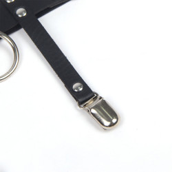 SUBBLIME 953744 LIGA PUNK DE CUERO AJUSTABLE NEGRO TALLA UNICA