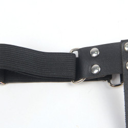 SUBBLIME 953744 LIGA PUNK DE CUERO AJUSTABLE NEGRO TALLA UNICA