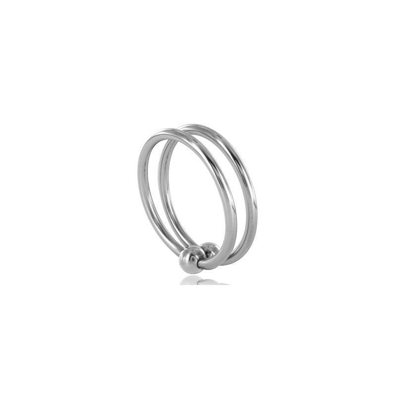 METAL HARD DOUBLE GLANS RING 32MM