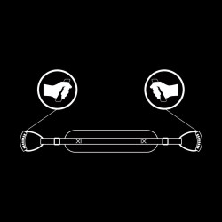 FETISH SUBMISSIVE ARNES PARA HACERLO ESTILO PERRITO CON FORRO DE NEOPRENO