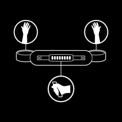 FETISH SUBMISSIVE ESPOSAS CON TIRADOR CON FORRO DE NEOPRENO