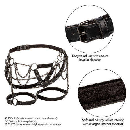 CALEXOTICS EUPHORIA ARNES DE MUSLO CON CADENAS PREMIUM