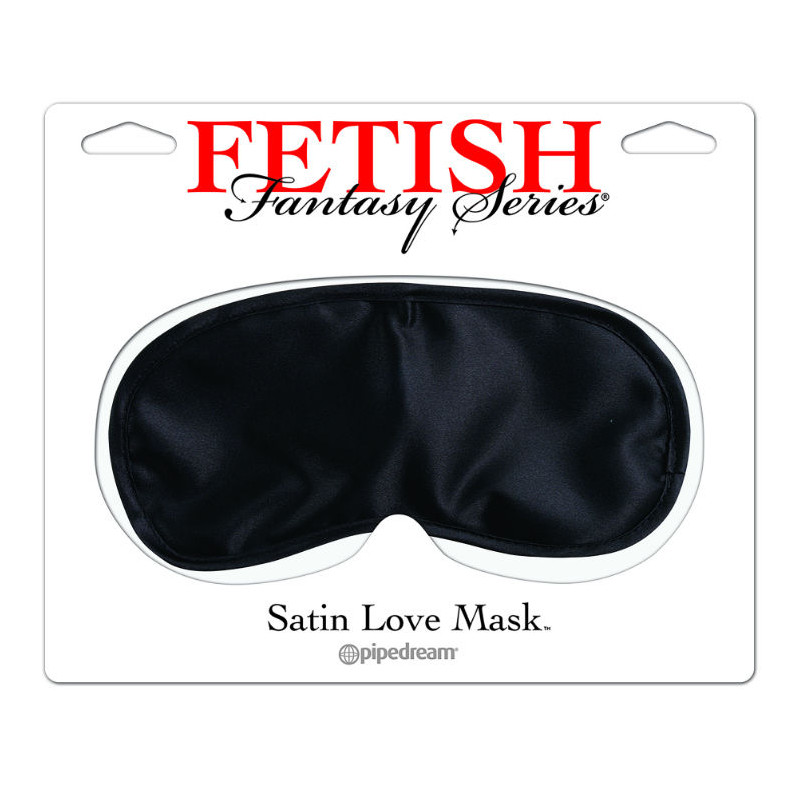 FETISH FANTASY SERIES MASCARA SATINADA NEGRA