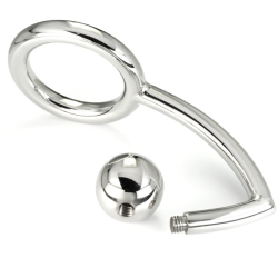 METAL HARD COCK RING ANILLO CON GANCHO INTRUDER ANAL 45MM