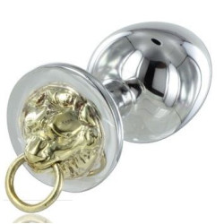 METAL HARD PLUG ANAL ACERO TIGRE