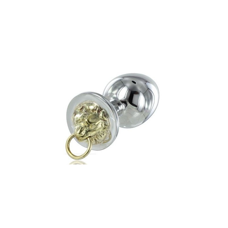 METAL HARD PLUG ANAL ACERO TIGRE