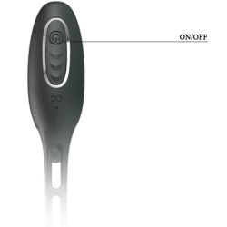 PRETTY LOVE ANILLOS PENE CON PLUG VIBRADOR