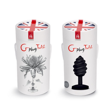 G VIBE GPLUG TWIST CON VIBRACION NEGRO