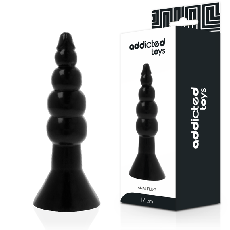 ADDICTED TOYS ANAL PLUG 17 CM NEGRO