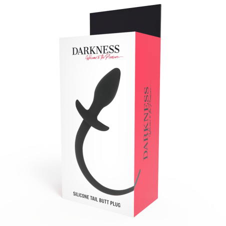 DARKNESS PLUG ANAL 28 CM SILICONA NEGRO