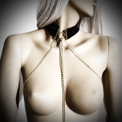 BIJOUX DESIR METALLIQUE COLLAR METLICO NEGRO