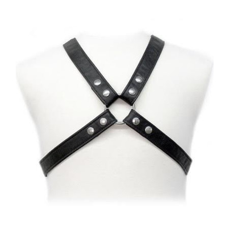 LEATHER BODY LASIC HARNESS IN GARMENT