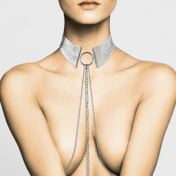 BIJOUX DESIR METALLIQUE COLLAR METLICO PLATEADO