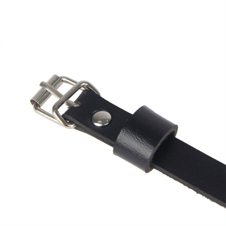 SUBBLIME ARNES CINTURA Y PIERNAS CUERO NEGRO TALLA UNICA