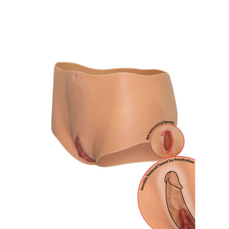 HIDDEN DESIRE ALTER EGO BRAGA VAGINA Y ANO ABIERTA CINTURA MEDIA NATURAL