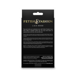 NS NOVELTIES FETISH FASHION PASAMONTANAS DE ENCAJE NEGRO