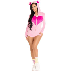 LEG AVENUE BODY OSITO TERCIOPELO ROSA M