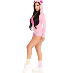 LEG AVENUE BODY OSITO TERCIOPELO ROSA M