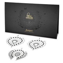 BIJOUX INDISCRETS FLAMBOYANT NEGRO PLATA