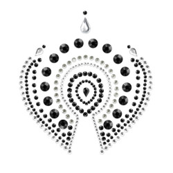 BIJOUX INDISCRETS FLAMBOYANT NEGRO PLATA