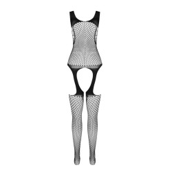 PASSION BS 104 BODYSTOCKING BLANCO TALLA UNICA