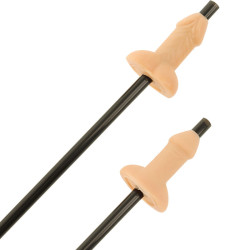 DIABLO PICANTE BOLSA 10 PAJITAS PENE NATURAL