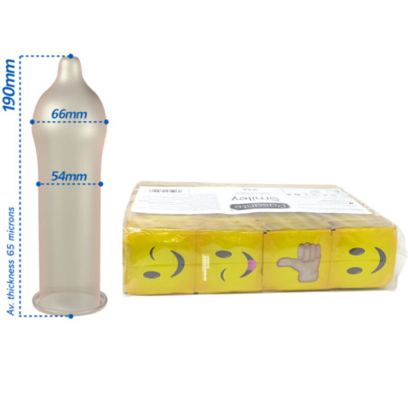 PASANTE PRESERVATIVO SMILEY BOLSA 144 UNIDADES