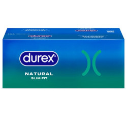 DUREX NATURAL SLIM FIT BASIC 144 UNIDADES