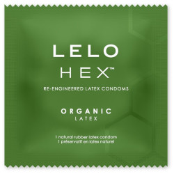 LELO HEX ORGANIC PRESERVATIVO CAJA 3 UDS