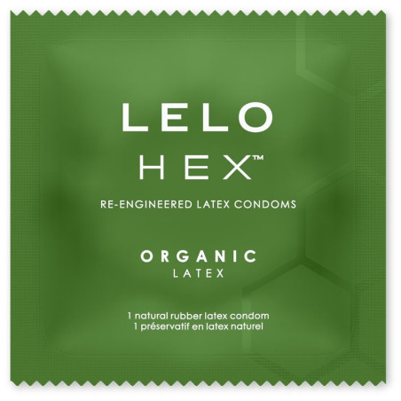 LELO HEX ORGANIC PRESERVATIVO CAJA 3 UDS