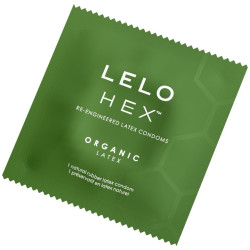 LELO HEX ORGANIC PRESERVATIVO CAJA 3 UDS