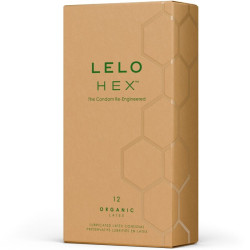 LELO HEX ORGANIC PRESERVATIVO CAJA 12 UDS