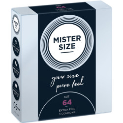 MISTER SIZE PRESERVATIVOS TALLA XXL 64 MM 3 UNIDADES