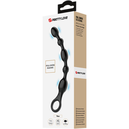 PRETTY LOVE VAN BOLAS ANALES 10 VIBRACIONES RECARGABLE SILICONA